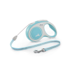  Flexi póráz New COMFORT zsinóros automata póráz M-es 5 méter light blue