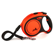 Flexi Xtreme L/5m Csévélő szalagos kutyapóráz - Narancssárga nyakörv, póráz, hám kutyáknak