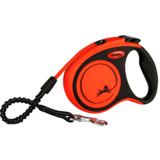  Flexi Xtreme póráz, L, narancs/fekete, 8 m, 55 kg nyakörv, póráz, hám kutyáknak