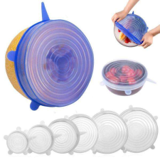 Flexibilis szilikon fedők – 6db (BB-12273) (BBKM) edény