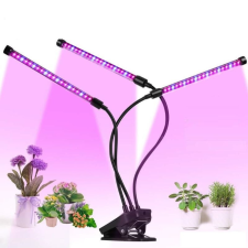  Flexibilis tripla LED növényvilágító lámpa csíptethető kialakítással kültéri világítás