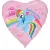 Flexmetal Én kicsi pónim Rainbow fólia lufi 45 cm