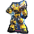Flexmetal Transformers Űrdongó Fólia Lufi - 74 cm (484943)