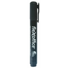 FLEXOFFICE Alkoholos marker, 1,5 mm, kúpos, FLEXOFFICE PM03, fekete (FOPM03FK) filctoll, marker