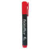 FLEXOFFICE Alkoholos marker, 1,5 mm, kúpos, FLEXOFFICE "PM03", piros