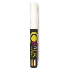 FLEXOFFICE Krétamarker, 2,5 mm, "Chalkmarker", fehér (FOCM01F) (FOCM01F) filctoll, marker