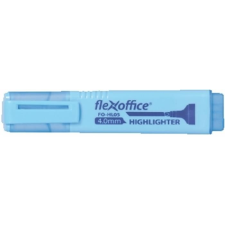 FLEXOFFICE Szövegkiemelő, 1-4 mm, FLEXOFFICE "HL05", kék filctoll, marker