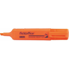 FLEXOFFICE Szövegkiemelő, 1-4 mm, FLEXOFFICE HL05, narancs (FOHL05N) filctoll, marker