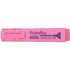 FLEXOFFICE Szövegkiemelő, 1-4 mm, FLEXOFFICE "HL05", rózsaszín filctoll, marker