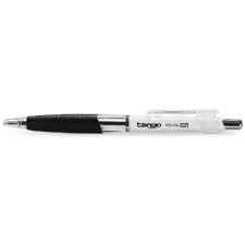 FLEXOFFICE Tango nyomógombos golyóstoll - 0.35mm / Fekete (12 db) (OW-83972222) toll