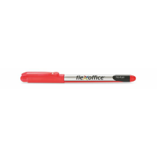  FLEXOFFICE Tűfilc, 0,3 mm, FLEXOFFICE &quot;FL01&quot;, piros filctoll, marker
