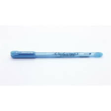FLEXOFFICE Zseléstoll, 0,25 mm, kupakos, törölhető, FLEXOFFICE "FlexCorrect", kék toll