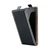  Flip tok szilikon belsővel Samsung Galaxy A33 5G, fekete