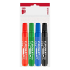  Flipchart marker ICO Artip 12 XXL vágott 1-4mm 4db-os készlet