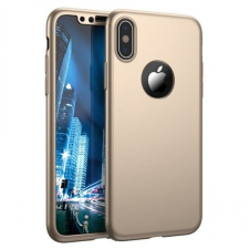Flippy Apple iPhone 5 / 5S / SE teljes borító 360 arany + védőfólia tok és táska