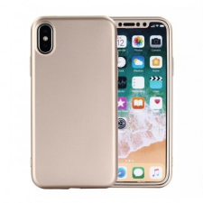 Flippy Apple iPhone 7 teljes szilikon 360 arany tok + védőfólia tok és táska