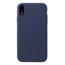 Flippy Apple iPhone XR Liquid Silicone tok kompatibilis védőtok Sötétkék tok és táska