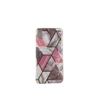 Flippy Apple iPhone XR Soft IMD TPU márvány geometriai tok fehér tok és táska