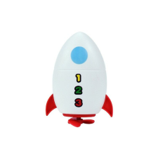 Flippy Fürdőjáték gyerekeknek, Flippy, Vízrakéta, 11 cm, Fehér fürdőszobai játék