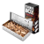 Flippy Grill Smoker Box, Rozsdamentes acél, 9,6x4,4x22,2 cm, ezüst