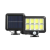 Flippy LED napelemes lámpa 160 COB, KeepHome, 8 rács, fény- és mozgásérzékelő, kábel hossza 4,6 m, fehér fény