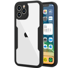 Flippy Max Defense Bumper iPhone 13 Pro telefontok, Flippy, Fekete, Teljes védelem, Ütésálló tok és táska