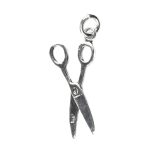Flippy Medál, Jolie ezüst, ezüst 925, olló Modell, 2,2 g, 27x15 mm medál
