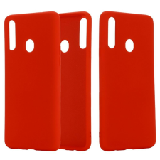 Flippy Samsung A20e Liquid Silicone tok piros kompatibilis védőtok tok és táska