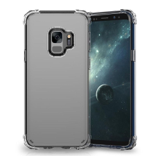 Flippy Védőburkolat Samsung Galaxy S9 Tpu-hoz Ütésálló fekete átlátszó tok és táska