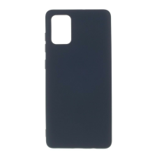 Flippy Védőtok kompatibilis a Samsung A71 Liquid Silicone tokkal Sötétkék tok és táska
