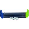  Floorball készlet műanyag 85 cm 2x6 ütő 6 labda