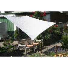 Floracord négyszögletű napvitorla világ. ezüstszürke 250 cm x 300 cm esővédővel kerti bútor