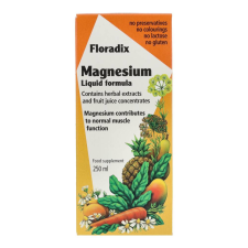 Floradix SALUS FLORADIX MAGN. GYÓGY. SZIRUP 250ML gyógyhatású készítmény