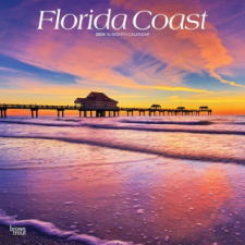  Florida Coast 2024 Square naptár, kalendárium