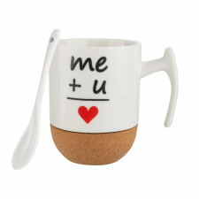 FLORINA porcelán bögre Me+U, 250 ml bögrék, csészék