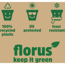 Florus Universal alátét 17 cm átmérő zöld kerti dekoráció