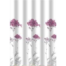  FLOWERS - Impregnált textil zuhanyfüggöny - 180 x 200 cm fürdőszoba kiegészítő