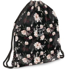  Flowery Black virágos tinédzser tornazsák/sportzsák tornazsák