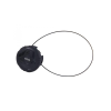 FLR A-A42 Reel Knob gyorsfűző, tekerővel, 70 cm, fekete, párban