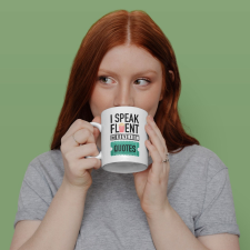  Fluent movie quotes fehér bögre bögrék, csészék