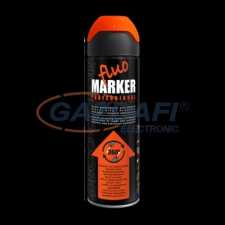  Fluo Marker 360° fluoreszkáló jelző spray, 500ml, narancs filctoll, marker