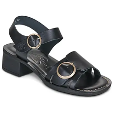 Fly London Magas sarkú szandálok EBLI Fekete 38