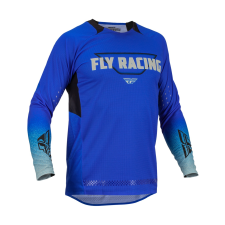 FLY RACING Evolution DST. motocross mez fekete-kék motocross mez