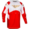 Fly racing evolution dst podium mez - piros/fehér/iridium piros