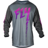  FLY RACING F-16 Ifjúsági Mez - Szürke/Szén/Pink