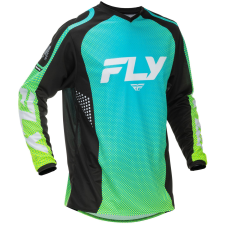 FLY RACING F-16 motokrossz mez kék-fekete-fehér motocross mez