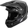 Fly RACING Formula Carbon Tracer sisak - ezüst/fekete