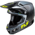FLY RACING Formula S Carbon motokrossz bukósisak szürke-fluo sárga