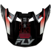 FLY RACING Formula S Carbon Protocol csúcs - Fekete karbon/Piros FLY RACING Sisakok és ruházat Sisakok és tartozékok Offroad sisakok