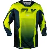 FLY RACING Kinetic Fade mez – Hi-Vis/tengerészkék/fehér FLY RACING Sisakok és ruházat Motocross ruházat Motocross mezek